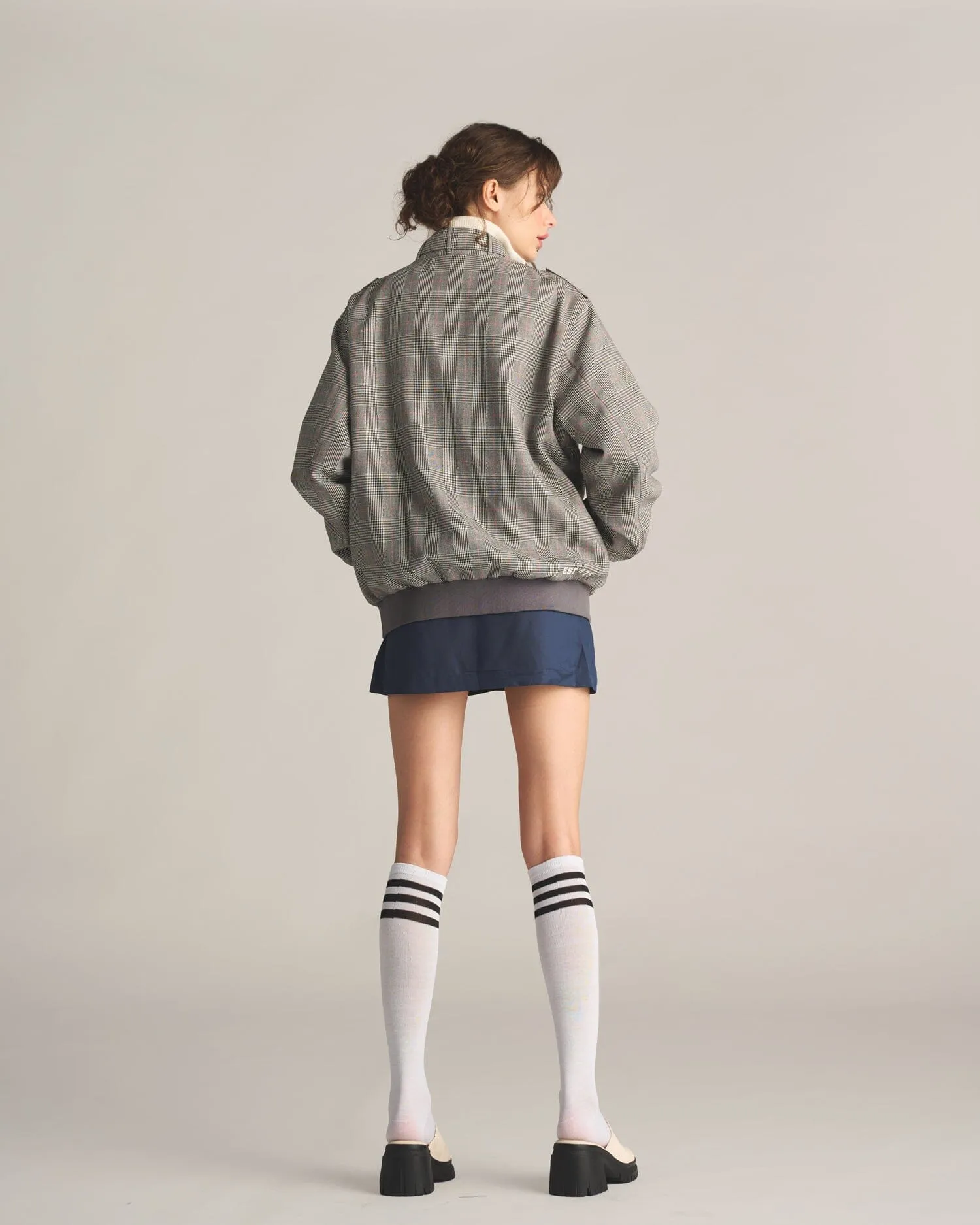 Women's Anderson Glen Plaid Oversized Jacket