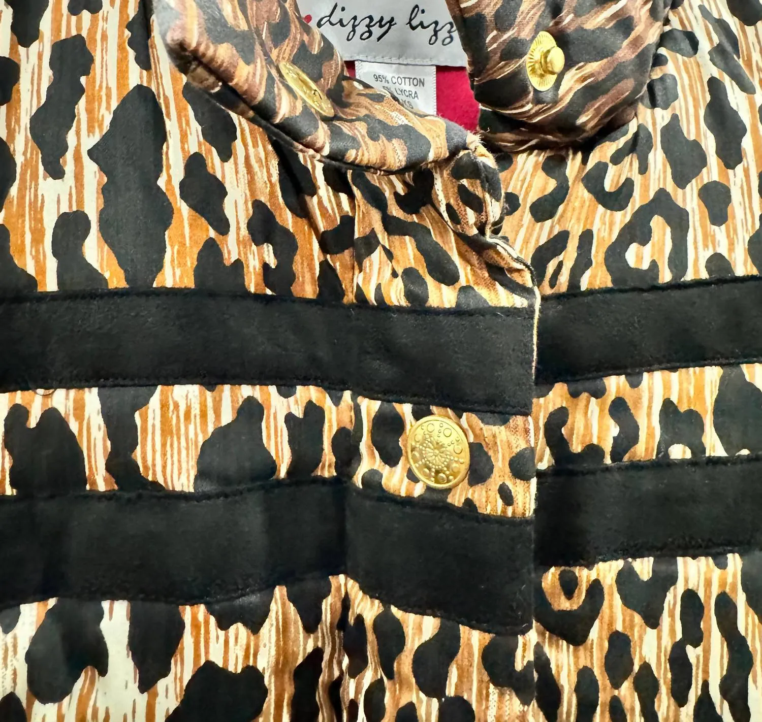 Women's Cheetah Print Puffer Vest In Brown