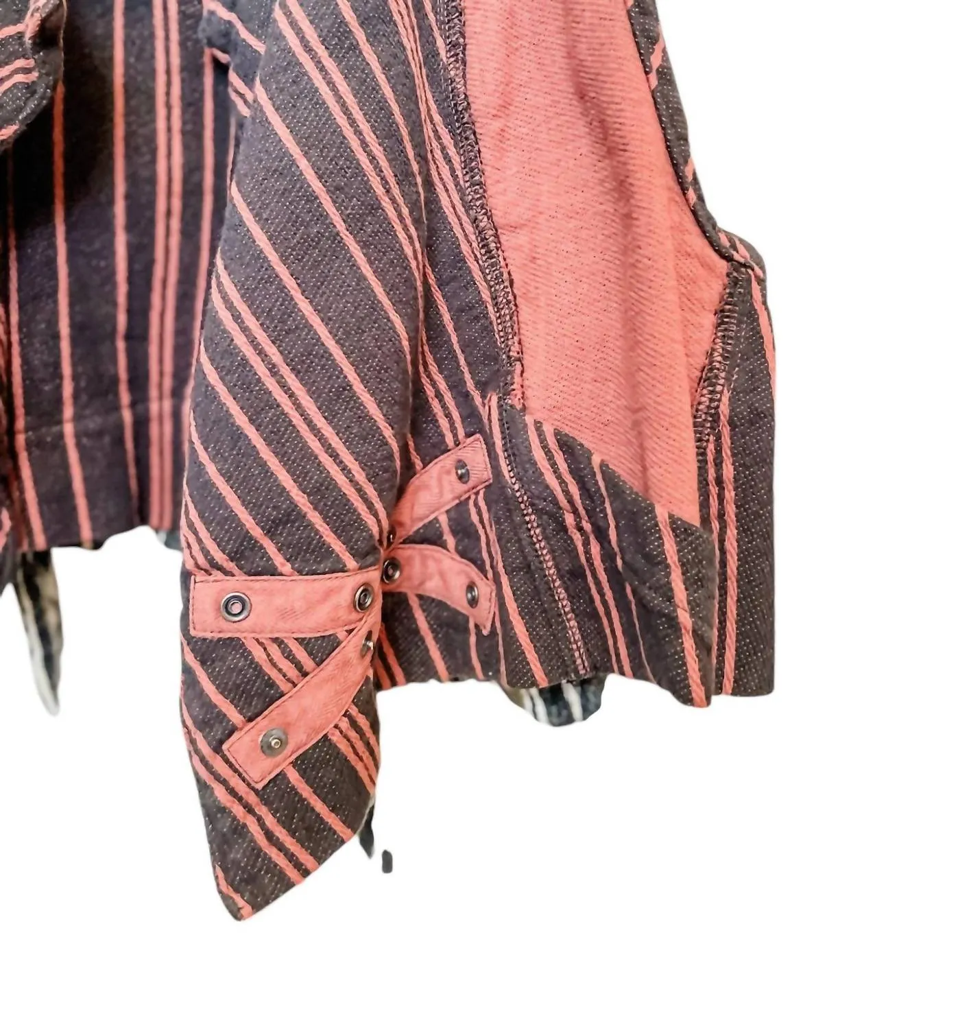 Women's Chord Reversible Vest In Henna