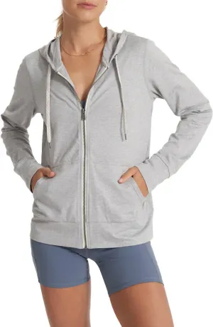 Women's Halo Performance Hoodie 2.0 In Pale Heather Grey