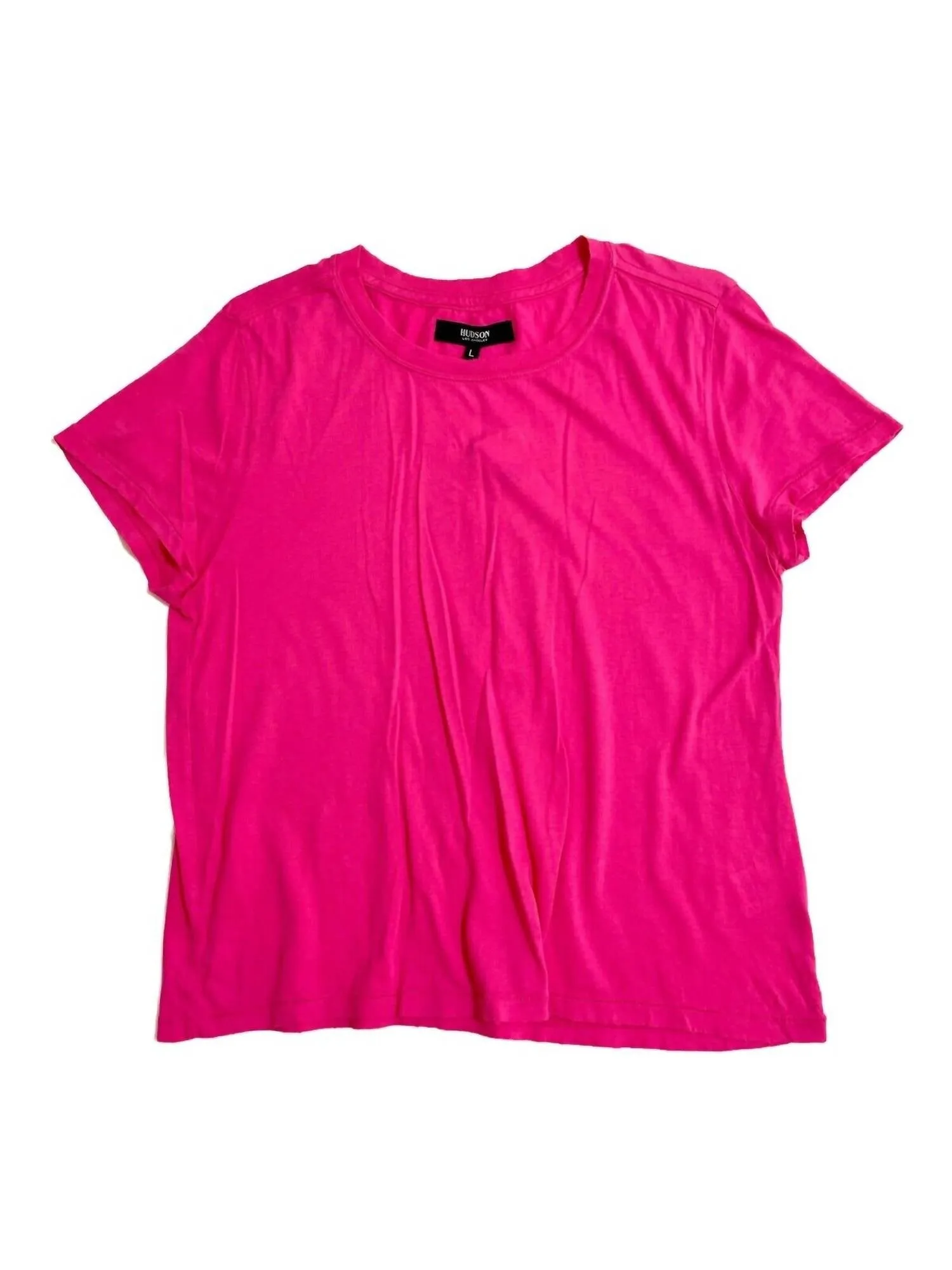 Women's Modal Cotton Distressed Tshirt In Pink