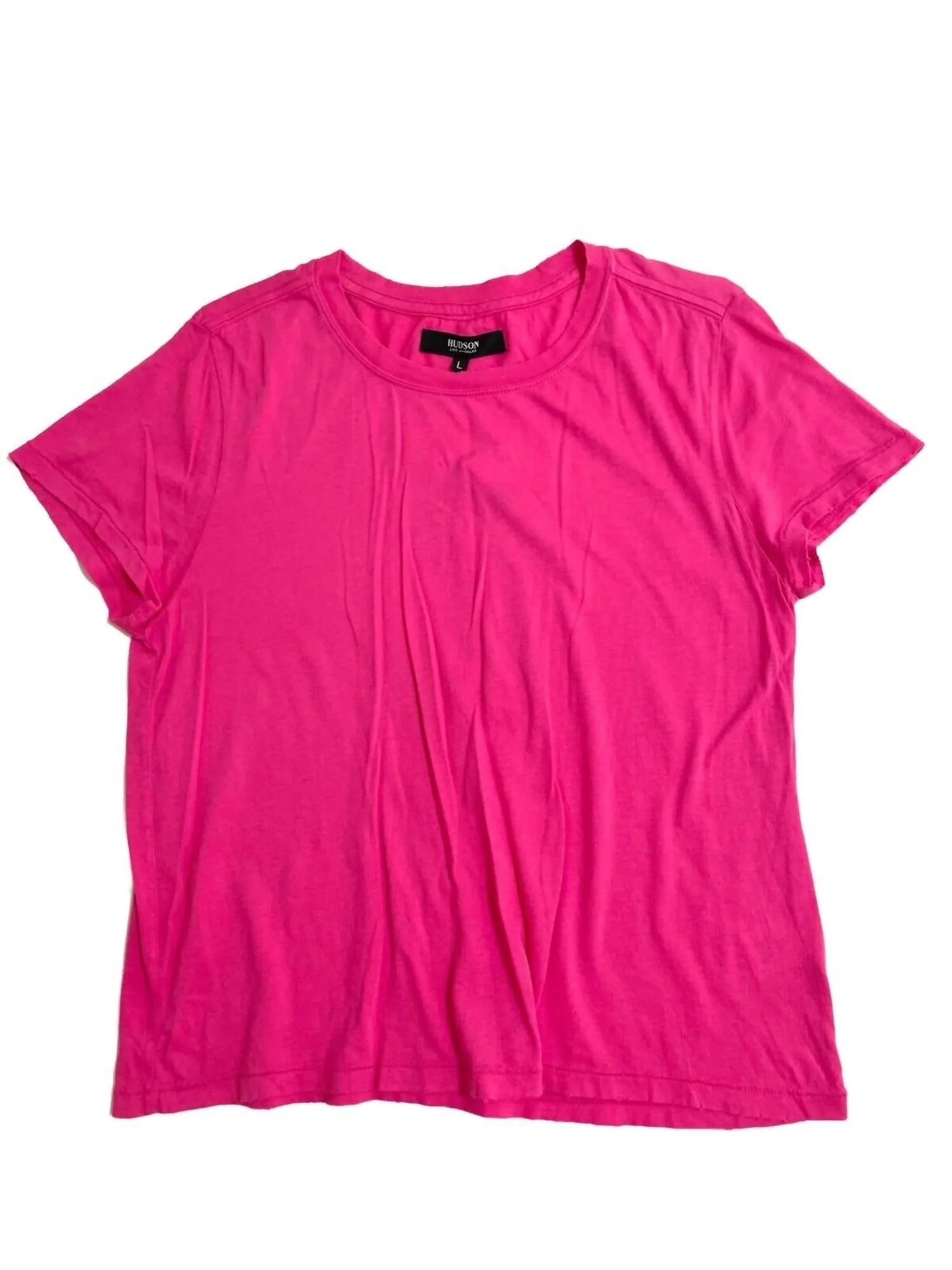 Women's Modal Cotton Distressed Tshirt In Pink