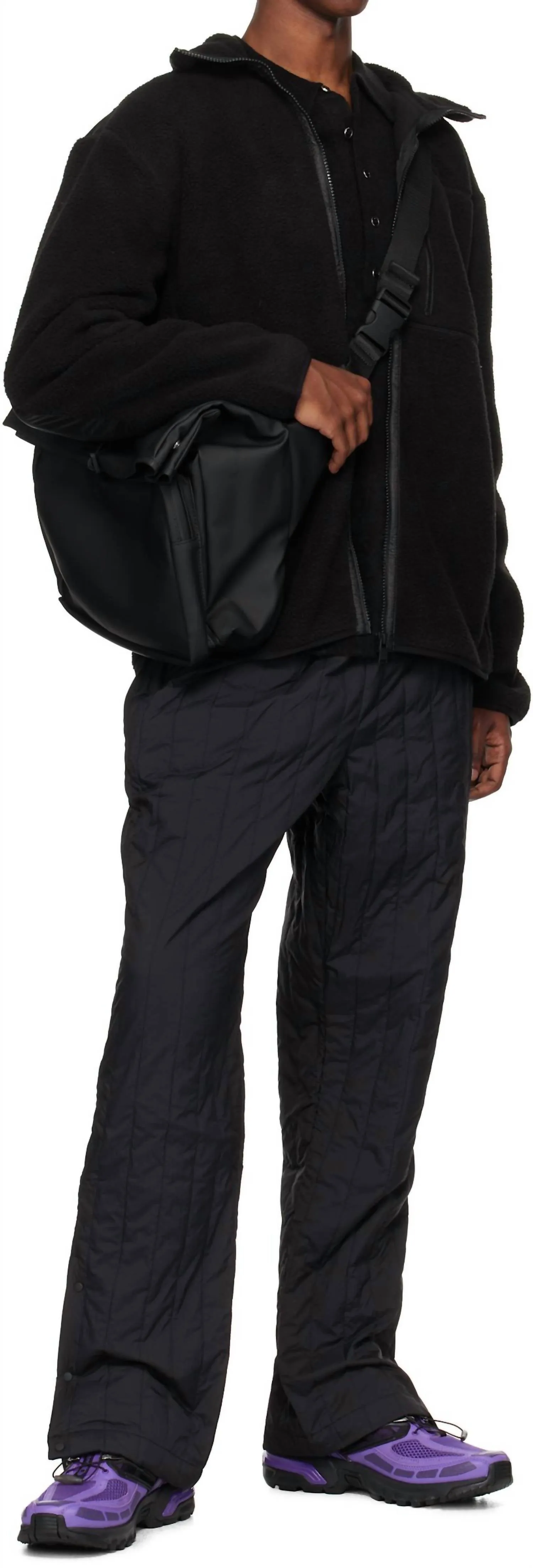 Yermo Fleece Jacket T1 In Black