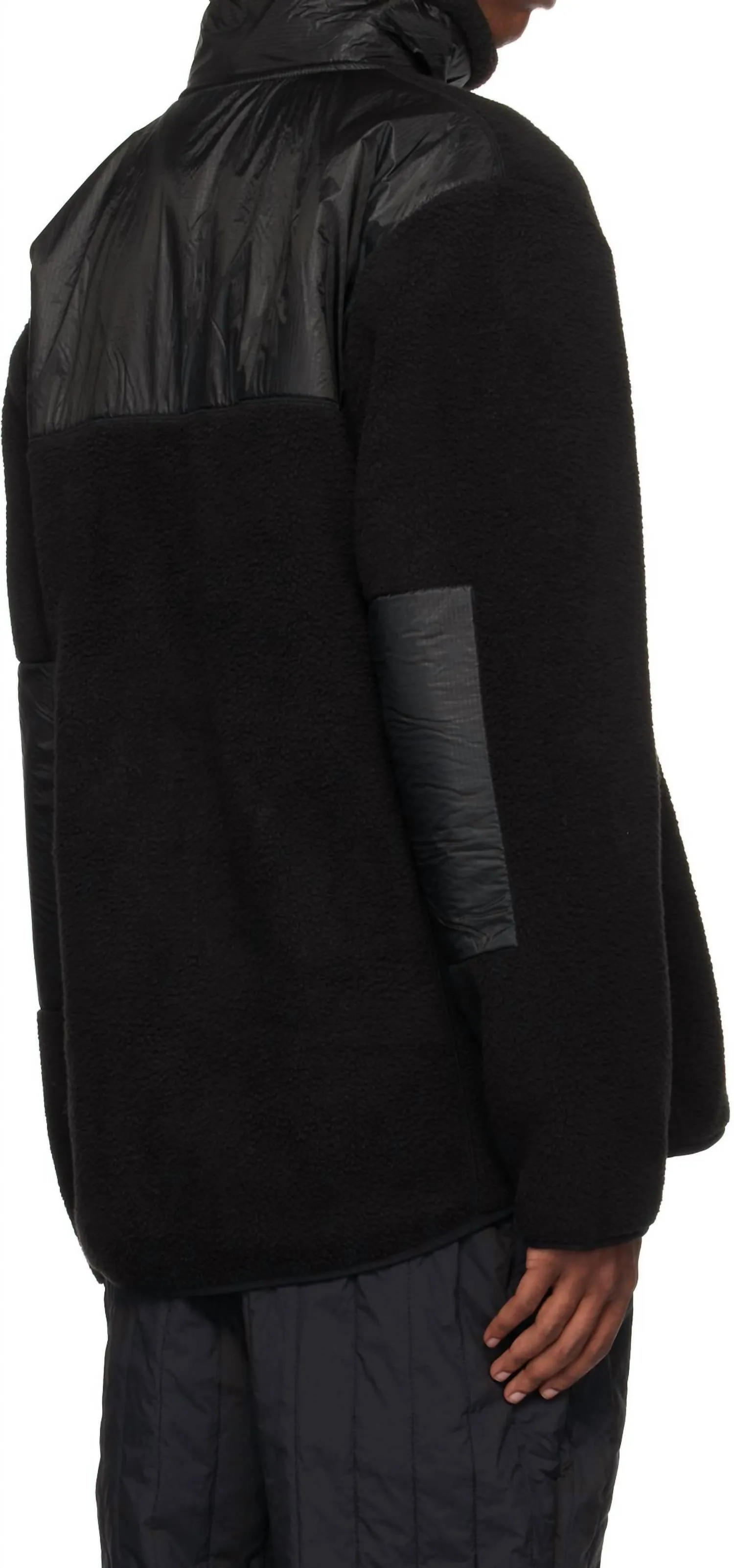 Yermo Fleece Jacket T1 In Black