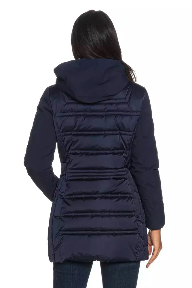 Yes Zee Chic  Technical Fabric Jacket with Women's Hood